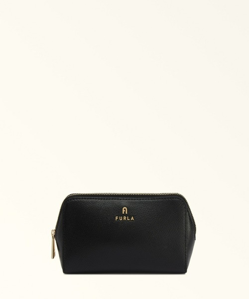FURLA ブラックポーチ FURLA 「FURLA」 ポーチ ONE SIZE ブラック レディース