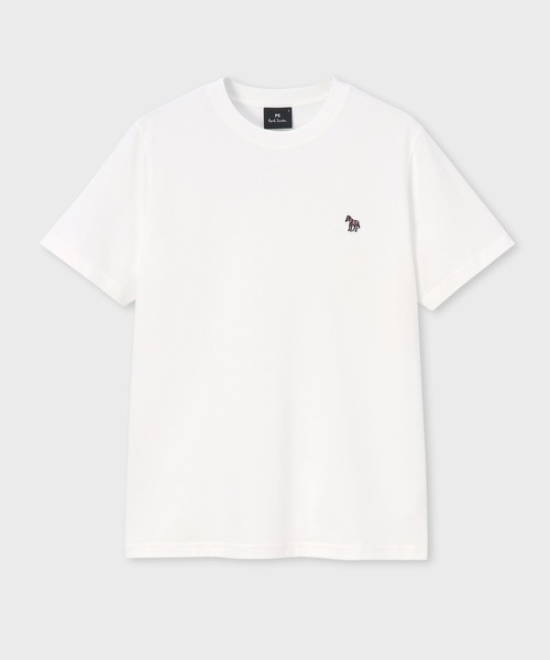 PS Paul Smith 新品 長袖カットソー Tシャツ 白 ホワイト L Zebra Stride