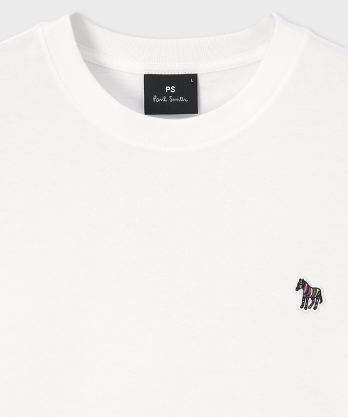 即納♪Paulsmith “Sports Stripe Zebra” Tシャツ 半袖 Zebra Stride” 半袖Tシャツ（152562220X