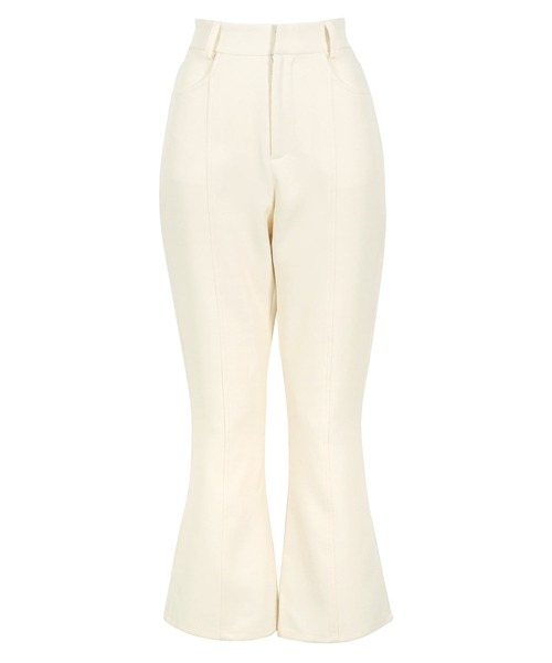 9日まで限定！お値下げ中！セミフレアパンツ anuans｜スーチングセミフレアパンツ | Rakuten Fashion(楽天
