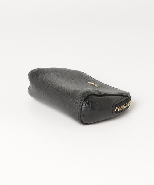【未使用】FULRAコインケース NERO レザー 黒 小物入れ ハート 現行 ハート FURLA(フルラ) コインケース・小銭入れ(レディース