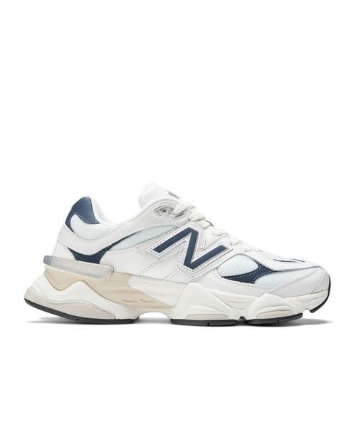 【美品未使用】New Balance スニーカー ホワイト/ネイビー New Balance 「New Balance」 ローカットスニーカー 24.5cm