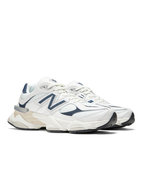 ニューバランス 24.5 428 レザー スニーカー ホワイト ブラウン New Balance ニューバランス レザー×メッシュアッパー
