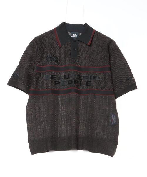 美品！beautiful people  コットンポロ beautiful people ポロシャツ ポロ ビューティフルピープル