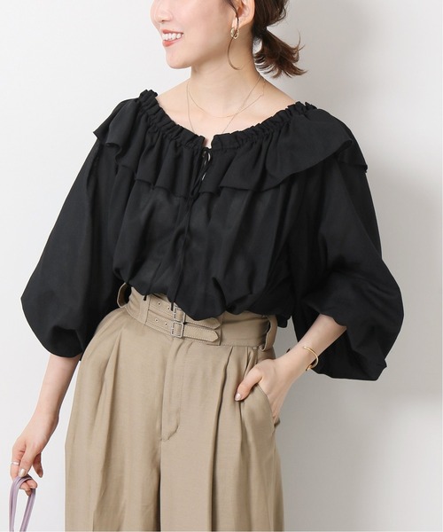 「Spick & Span」 長袖ブラウス FREE ブラック レディース Spick＆Span 「Spick & Span」 長袖ブラウス FREE ブラック
