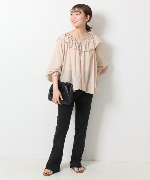 「Spick & Span」 長袖ブラウス FREE ブラック レディース Spick＆Span 「Spick & Span」 長袖ブラウス FREE ブラック