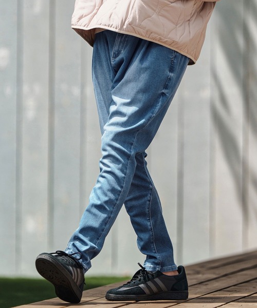 CAMBIO（カンビオ） ジーンズ mp13797- Stretch Denim Ribbed Hem