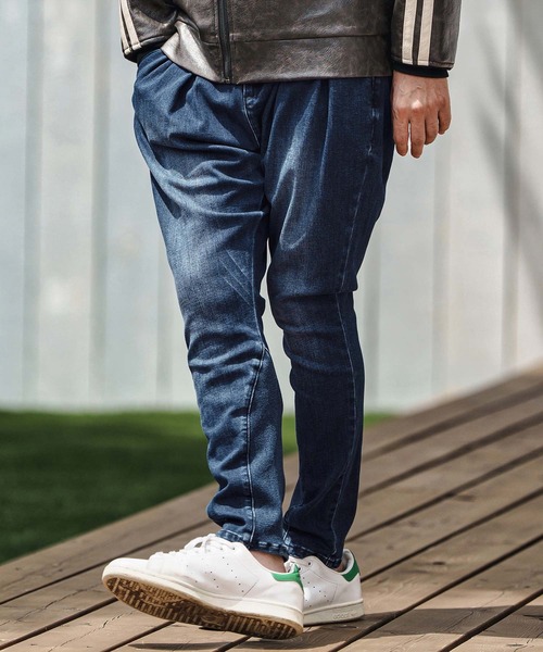 CAMBIO（カンビオ） ジーンズ mp13797- Stretch Denim Ribbed Hem