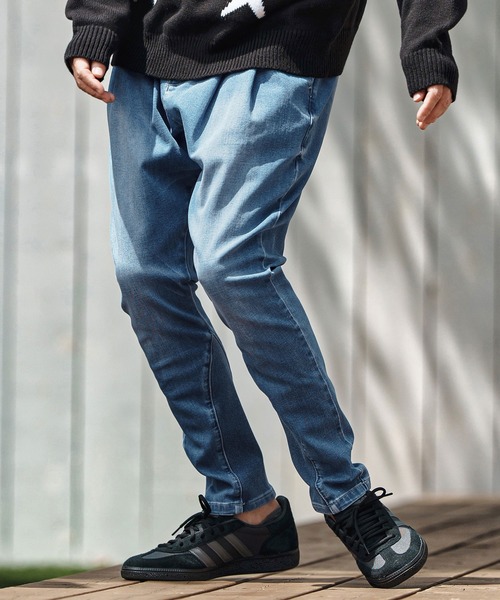 CAMBIO（カンビオ） ジーンズ mp13797- Stretch Denim Ribbed Hem