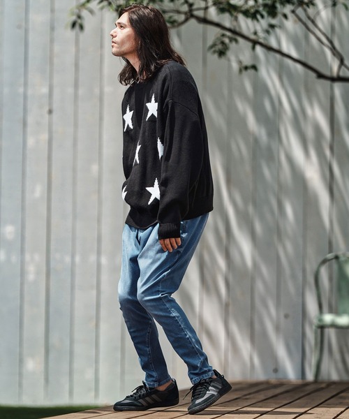 CAMBIO（カンビオ） ジーンズ mp13797- Stretch Denim Ribbed Hem