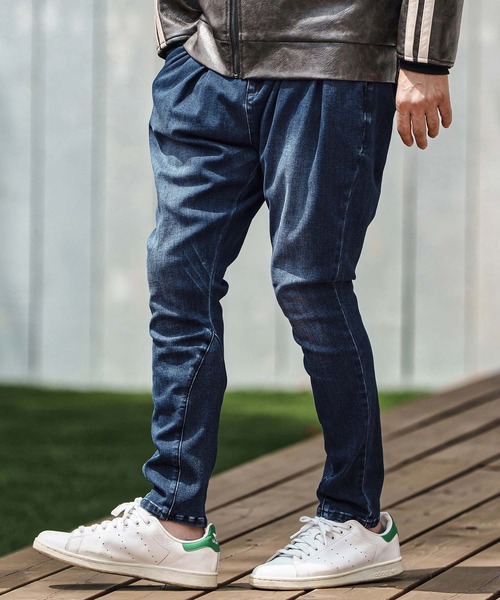 CAMBIO(カンビオ) ジーンズ mp13797- Stretch Denim Ribbed Hem CAMBIO(カンビオ) ジーンズ mp13797- Stretch Denim Ribbed Hem
