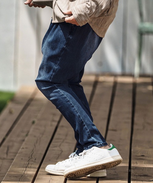 CAMBIO（カンビオ） ジーンズ mp13797- Stretch Denim Ribbed Hem