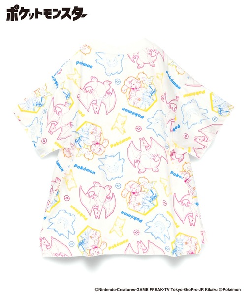 tシャツ 「Pokemon/ポケモン」半袖Tシャツ キッズ 子供服 男の子 女の子