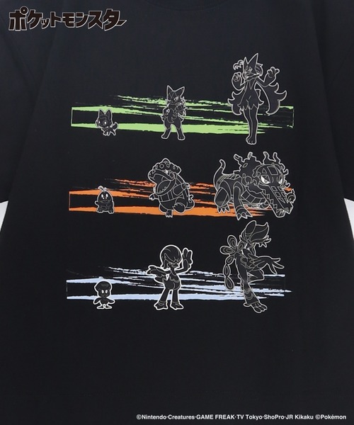 tシャツ 「Pokemon/ポケモン」半袖Tシャツ キッズ 子供服 男の子 女の子