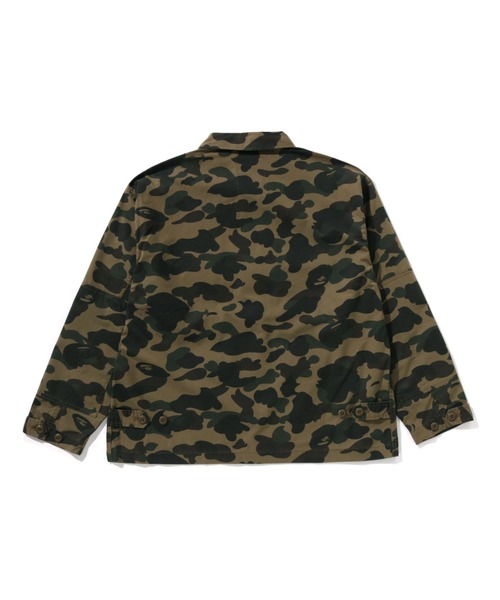 【希少】A BATHING APE アベイシングエイプ　カモフラ　ワークシャツ A BATHING APE - A BATHING APE アベイシングエイプ 1ST CAMO カモフラ