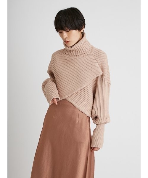 styling/（スタイリング） タートルネックニット FREE ブラウン