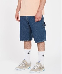 VOLCOM（ボルコム） ワイドパンツ ハーフパンツ ジーンズ 短パン