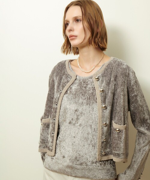 アルアバイル　2024ss ほぼ未使用　カーディガン　アウター カーディガン|トップス|allureville|商品一覧｜allureville OFFICIAL