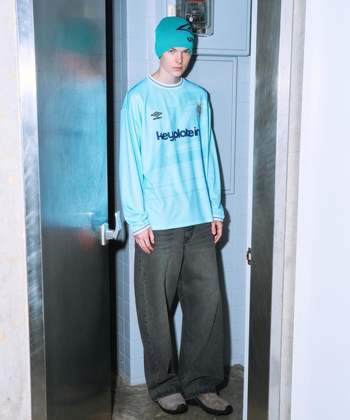 UMBRO アンブロ 長袖カットソー ロンT スウェット 希少 90s サッカー SHIPS any別注】UMBRO: 90s ロゴ サッカー スウェット
