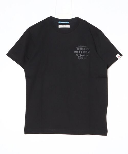 REPLAY（リプレイ） tシャツ レギュラーフィット オーガニックコットン 