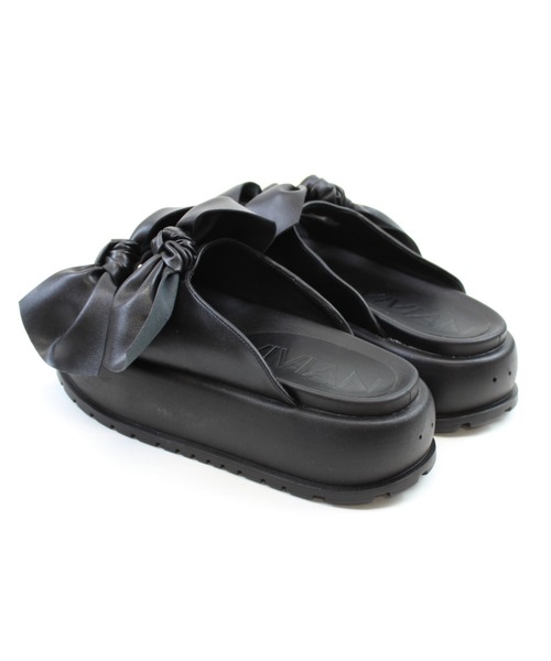 「VIVIAN」 フラットサンダル L シルバー レディース_画像4