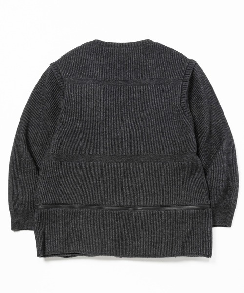 ベスト ジレ Detachable Knit Luggage JKT メンズ レディースの画像