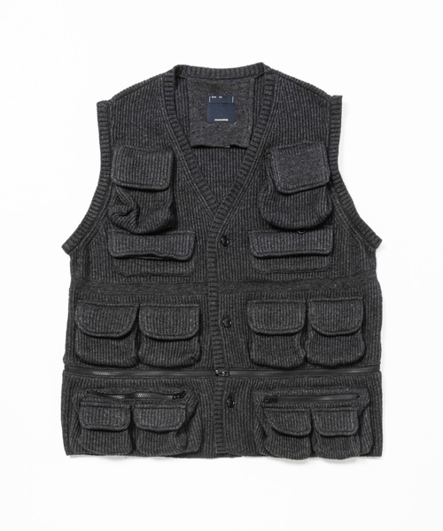 ベスト ジレ Detachable Knit Luggage JKT メンズ レディースの画像