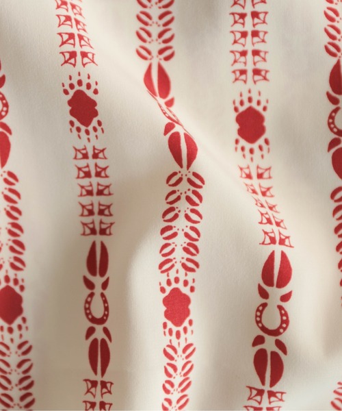 「NOMBRE IMPAIR」 半袖ブラウス FREE レッド レディース_画像5