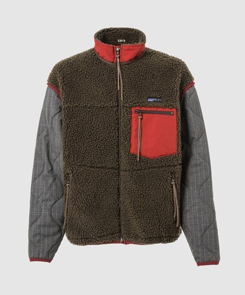 コート ジャケット 「KHOKI/コッキ」Freece-texture jacket メンズの画像