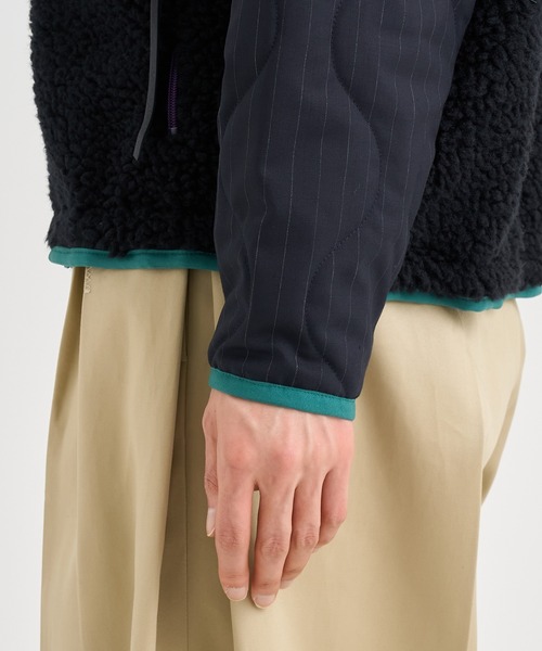 コート ジャケット 「KHOKI/コッキ」Freece-texture jacket メンズの画像