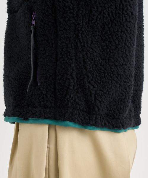 コート ジャケット 「KHOKI/コッキ」Freece-texture jacket メンズの画像