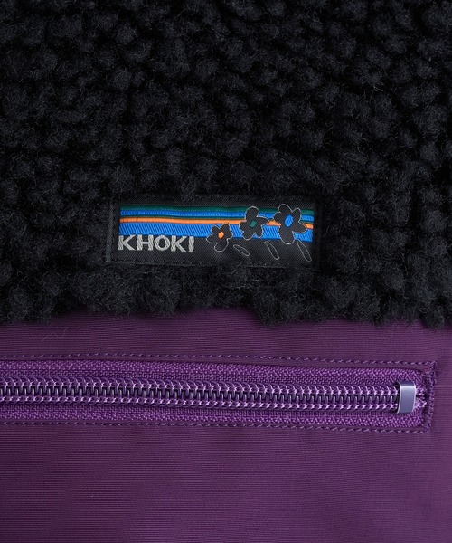 コート ジャケット 「KHOKI/コッキ」Freece-texture jacket メンズの画像