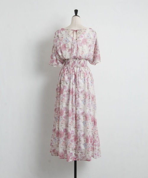 「tocco closet」 半袖ワンピース M ブルー レディース_画像5