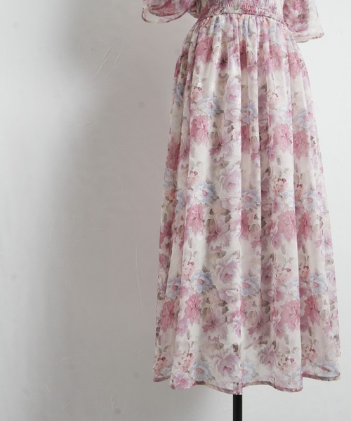 「tocco closet」 半袖ワンピース M ブルー レディース_画像9