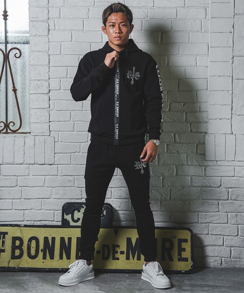 adamsJUGGLER（アダムスジャグラー） パーカー RTEG/C＆REジップ