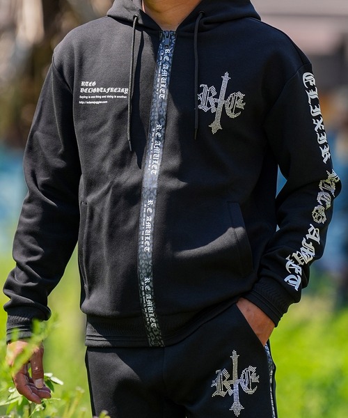 adamsJUGGLER（アダムスジャグラー） パーカー RTEG/C＆REジップ