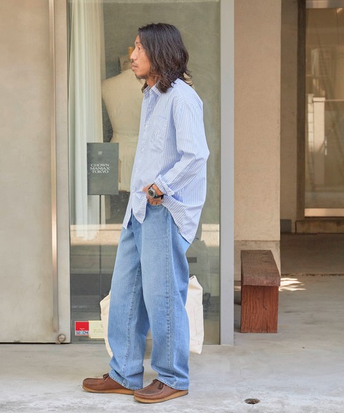 フレームワーク　ジョンブル５P　STRAGHTジーンズ Johnbull（ジョンブル） ジーンズ 5POCKET STRAIGHT JEANSウォッシュ