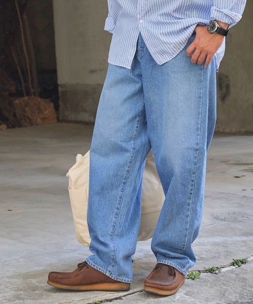 Johnbull（ジョンブル） ジーンズ 5POCKET STRAIGHT JEANSウォッシュ 