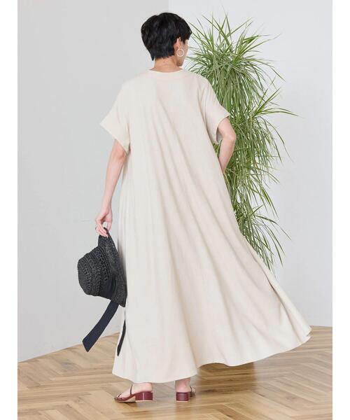 「AMERICAN HOLIC」 半袖ワンピース M ブラック レディース_画像5