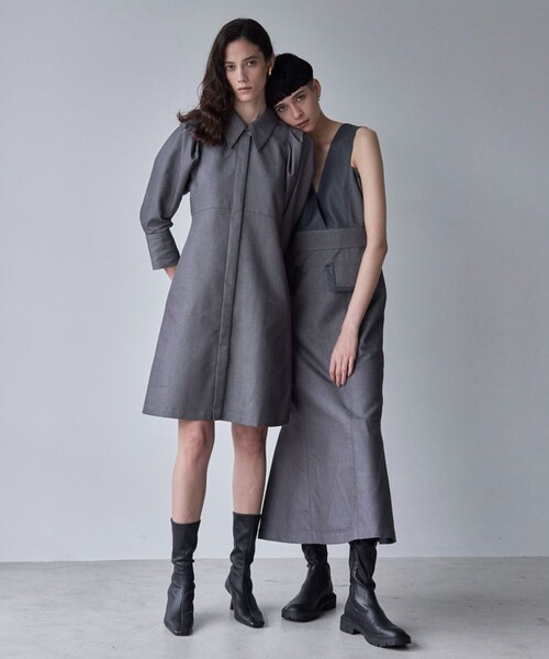 「CITY」 ノースリーブワンピース 1 ブラック系その他2 レディース_画像3