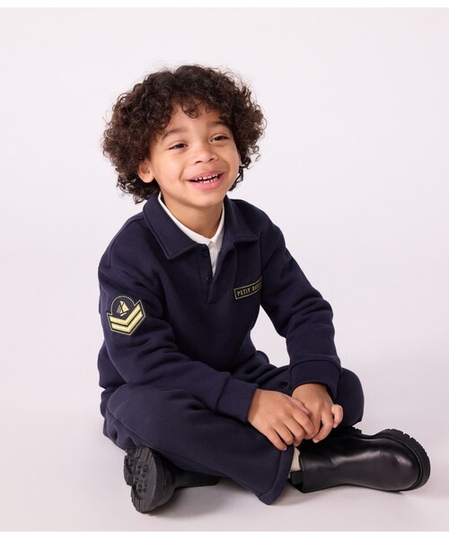【未使用】PETIT BATEAU スウェット長袖プルオーバー〈6歳〉 PETIT BATEAU（プチバトー） トレーナー スウェットプルオーバー