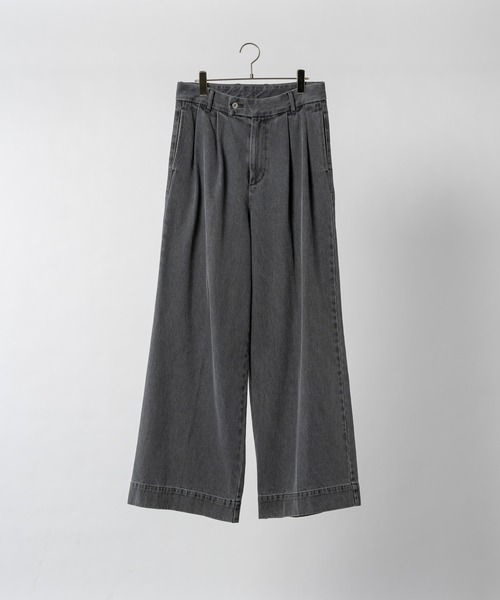 「soerte」 デニムパンツ 0 グレー メンズ_画像3