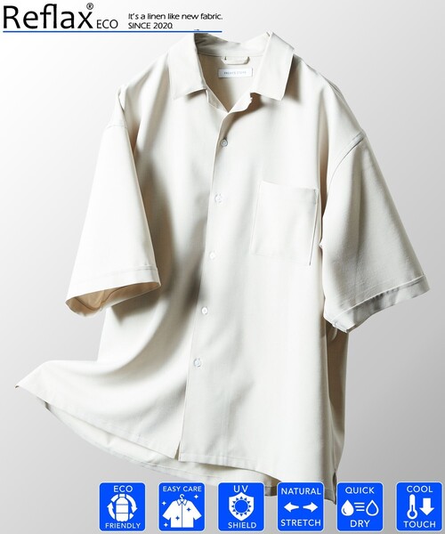 「FREAK'S STORE」 半袖シャツ SMALL グリーン メンズ_画像3