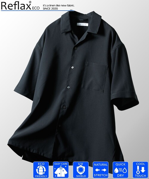 「FREAK'S STORE」 半袖シャツ SMALL グリーン メンズ_画像5