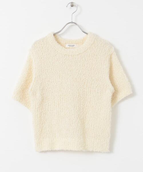 「URBAN RESEARCH Sonny Label」 半袖ニット FREE ブルー レディース_画像9