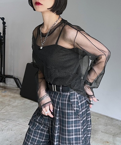 PAGEBOY（ページボーイ） 長袖カットソー FREE ベージュ レディース