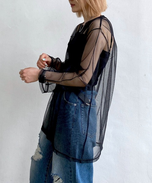 PAGEBOY（ページボーイ） 長袖カットソー FREE ベージュ レディース