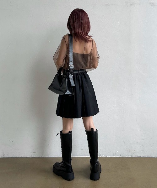 PAGEBOY（ページボーイ） 長袖カットソー FREE ベージュ レディース