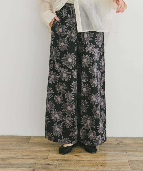 「ITEMS URBANRESEARCH」 イージーパンツ MEDIUM ホワイト系その他 レディース_画像5