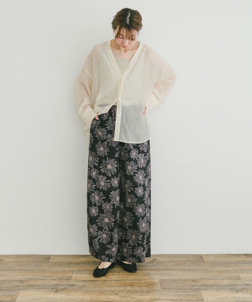 「ITEMS URBANRESEARCH」 イージーパンツ MEDIUM ホワイト系その他 レディース_画像6